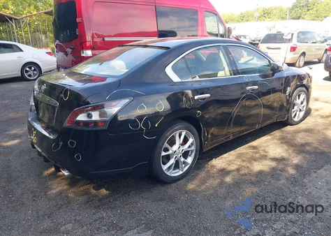 2013 Nissan Maxima 3.5 S из США, поврежденный, VIN 1N4AA5AP3DC800389